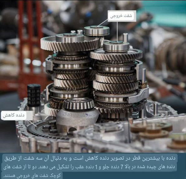 چرخ دنده گیربکس لاماری