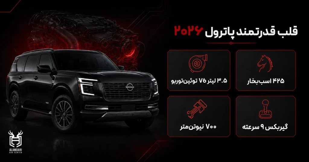 قلب قدرتمند پاترول